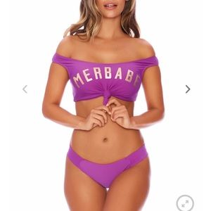 Salty Mermaid Merbabe Knotted Bikini top
